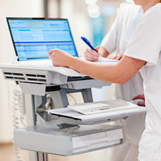 Chirurgie I Patienteninformation Station 17 Pflege Visitenwagen Schwestern